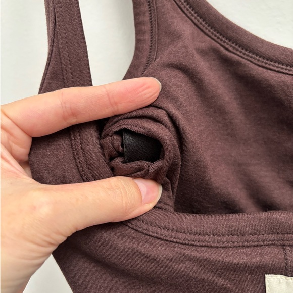 Vuori Halo Essential Jumpsuit in Mahogany Heather size XS - Picture 13 of 14